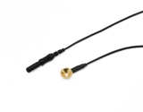TT-EEG Gold Cup Cable by Thought Technology electrode,goldcup,goldcup electrode,Thought Technology,eeg,neurofeedback,eeg supplies,neurofeedback supplies